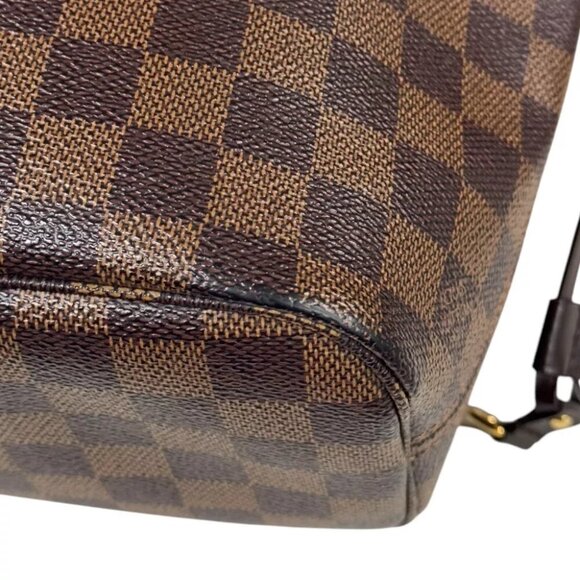LOUIS VUITTON Tote Bag Damier canvas Damier Never full PM used - Picture 6 of 12